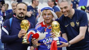 Franceses seguram taça antes de final contra Argentina