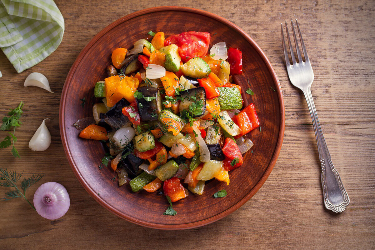 Salada de vegetais 