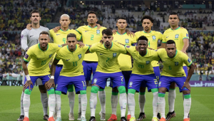 Seleção brasileira posa para foto