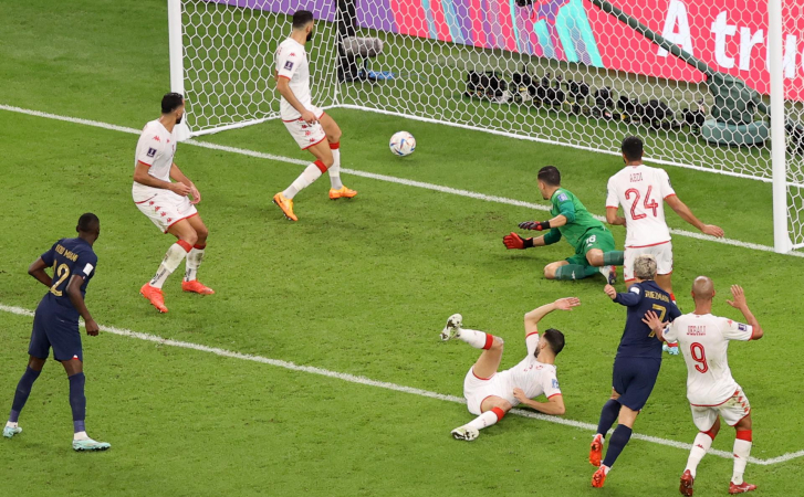 Gol de Antoine Griezmann em França x Tunísia foi anulado