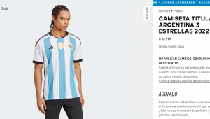 nova camisa da argentina, adidas