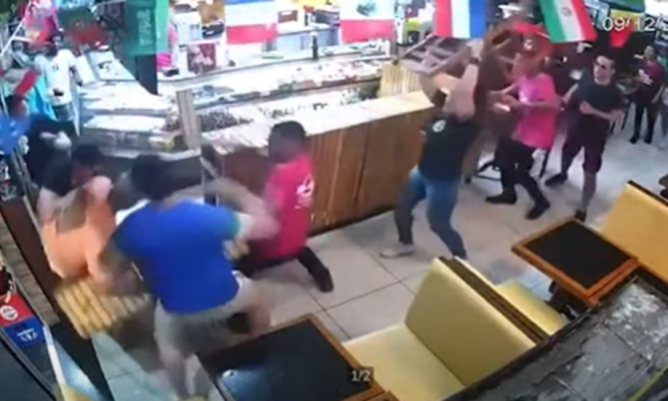 Briga em restaurante na zona sul do Rio de Janeiro foi motivada por diferença de R$ 2 no preço de um alimento