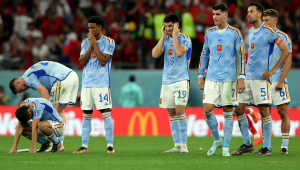 Seleção espanhola foi eliminada nos pênaltis para Marrocos