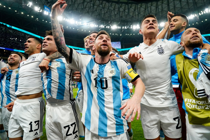 O retrospecto entre Argentina e Croácia