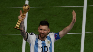 Lionel Messi foi eleito o craque da Copa do Mundo 2022