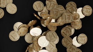 Monte de moedas da criptomoeda Unicoin