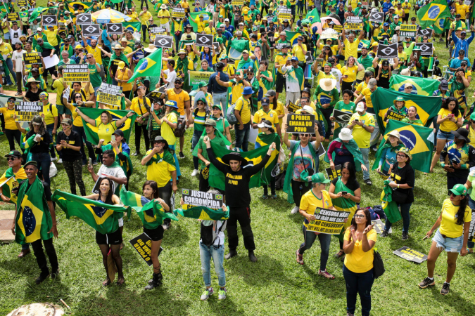 Manifestação em Brasília