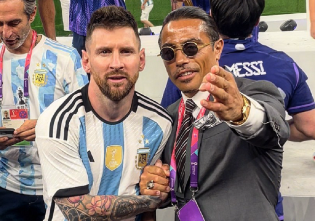 Messi ficou irritado com Salt Bae após título da Argentina na Copa do Mundo 2022