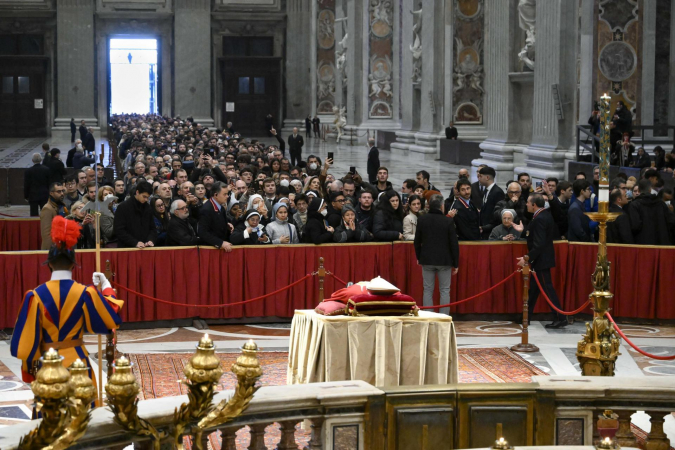 velório do papa emérito Bento XVI
