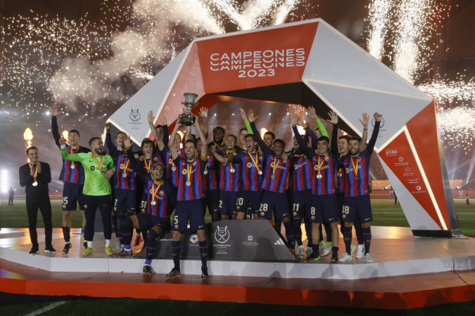 Barcelona campeão da Supercopa