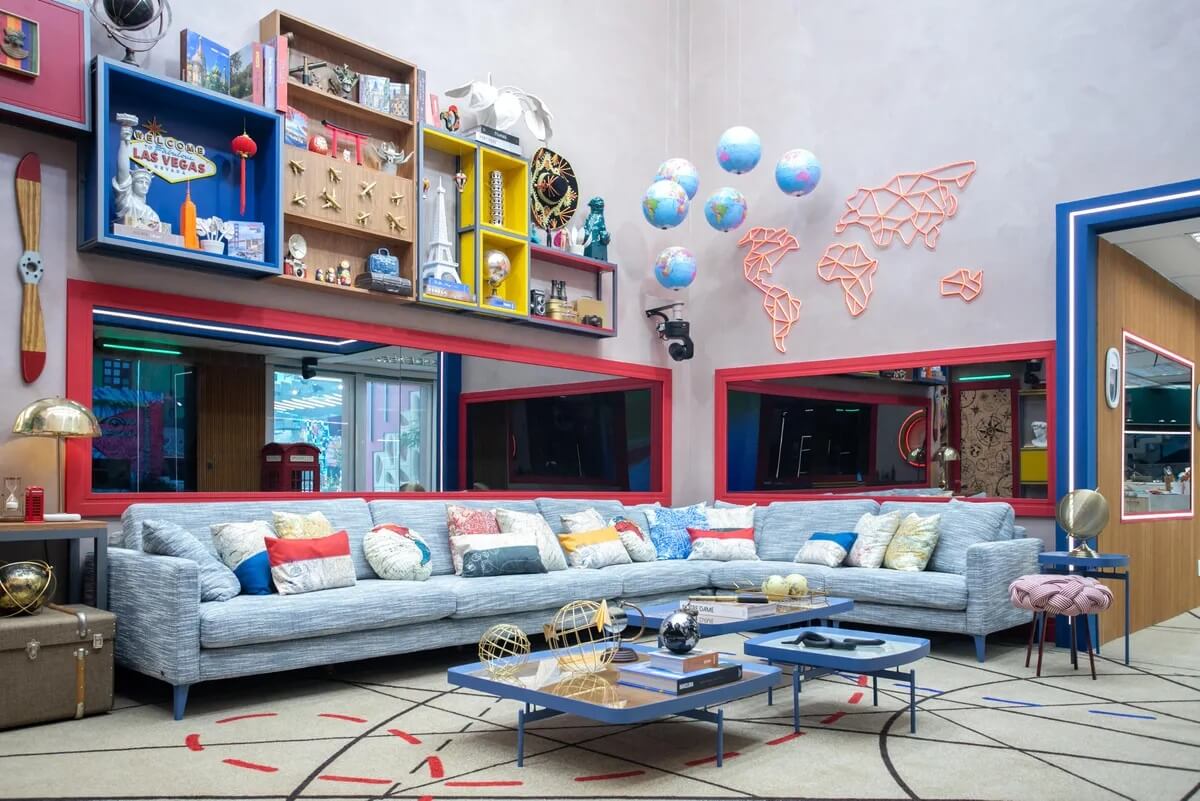 Decoração do BBB 23 influência nas sensações dos participantes 