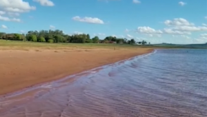 Represa Jurumirim, no oeste paulista