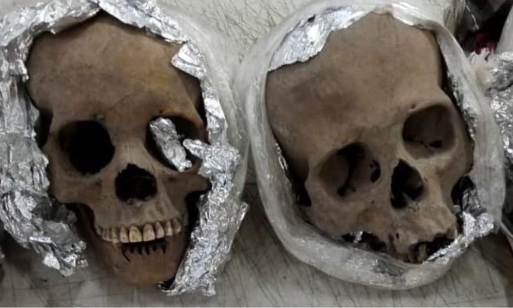Polícia mexicana encontra 150 crânios e descobre que causa foi