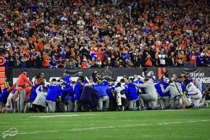 Em jogo de abertura da NFL, Buffalo Bills vencem Los Angeles Rams