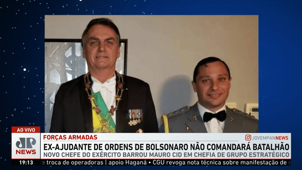 Comandante do Exército suspende nomeação de ex-ajudante de ordens de Bolsonaro para batalhão em Goiânia
