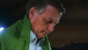 Jair Bolsonaro em primeiro evento público nos Estados Unidos