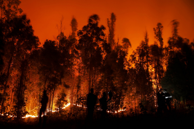 Incêndio no Chile