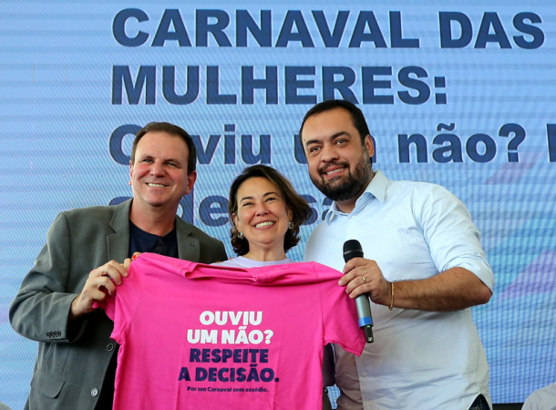 Prefeito Eduardo Paes e governador Claudio Castro divulgam esquema de segurança do Carnaval do Rio de Janeiro DE 2023