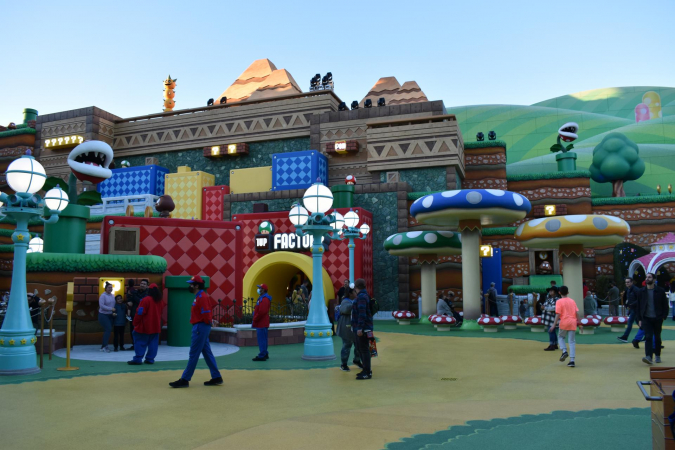 Super Mario World; parque temático