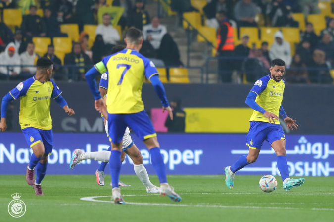 Cristiano Ronaldo deu duas assistências em vitória do Al Nassr