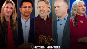 Laureen Foundos, Mihir Shah, Bill Reisacher, Hernan Gonzalez e Katie Hotze lideram alguns dos unicórnios que passaram pelo "Unicorn Hunters"