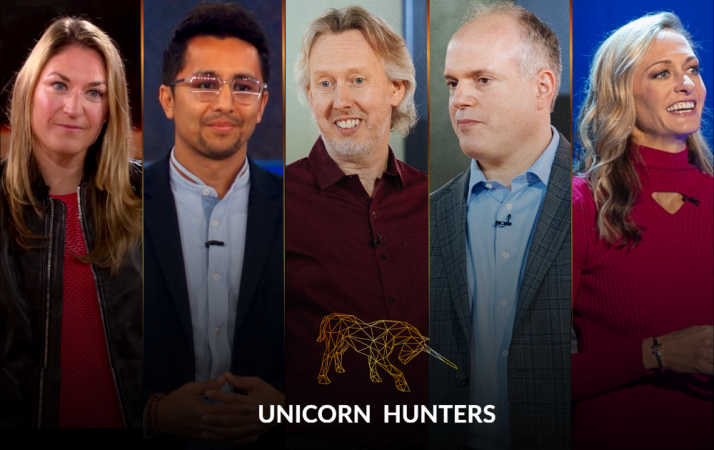 Laureen Foundos, Mihir Shah, Bill Reisacher, Hernan Gonzalez e Katie Hotze lideram alguns dos unicórnios que passaram pelo "Unicorn Hunters"