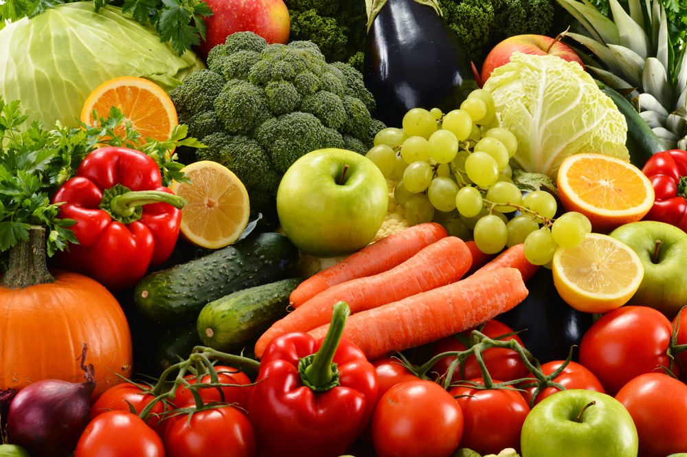 A cor dos alimentos representa benefícios para a saúde 