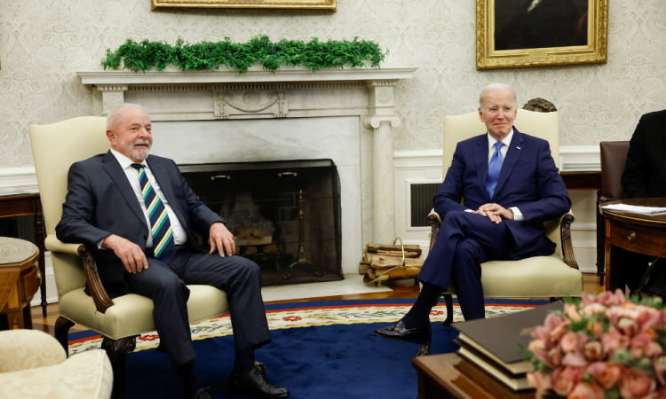 Lula e Biden se reuniram na Casa Branca