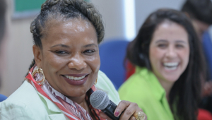 Ministra da Cultura, Margareth Menezes