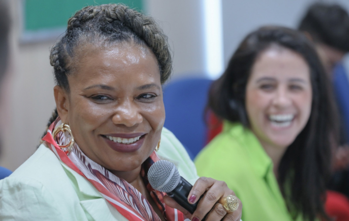 Ministra da Cultura, Margareth Menezes