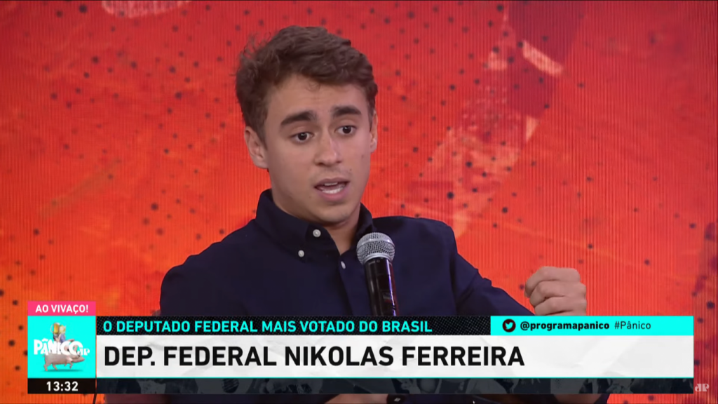 ‘Esquerda está romantizando a obesidade’, diz Nikolas Ferreira após polêmica com influenciadora