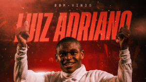Luiz Adriano assinou com o Internacional até a metade de 2024