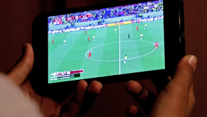 transmissão de futebol no celular
