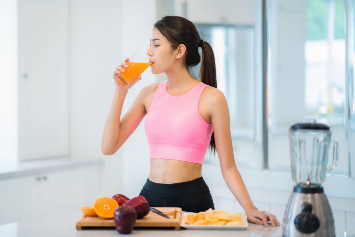 O suco é uma ótima maneira de absorver vários nutrientes 