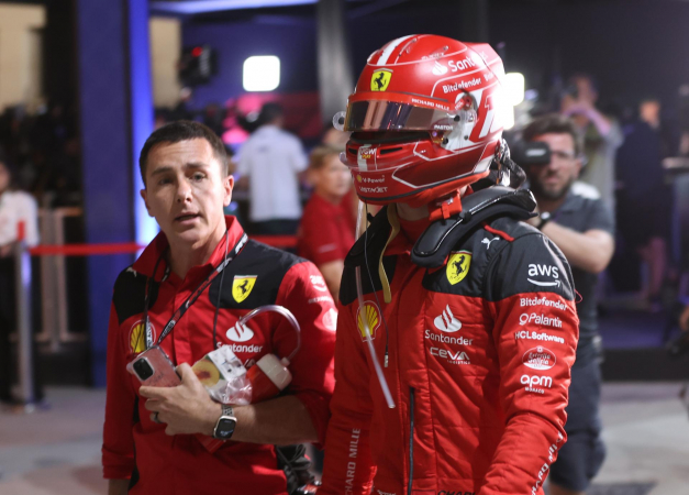 Charles Leclerc é piloto da Ferrari