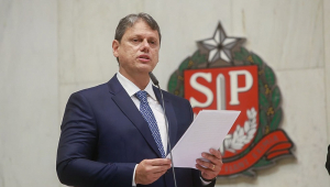 Sessão solene de posse do novo governador do estado de São Paulo Tarcísio de Freita