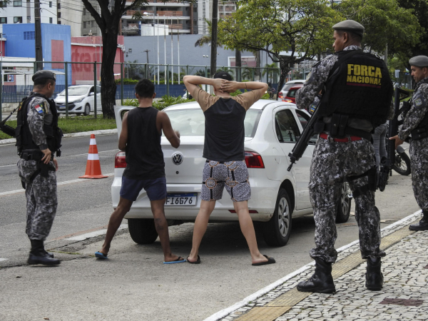 Reforço de segurança da Força Nacional no Rio Grande do Norte ajuda a prender mais suspeitos de ações de vandalismo no Estado; detidos chegam a 57