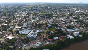 Imagem aérea de Boa Vista, capital de Roraima