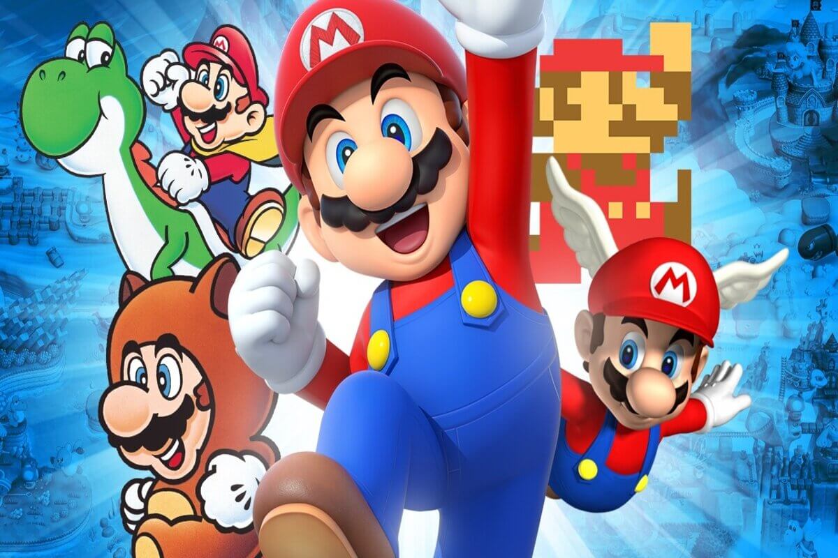 Super Mario Bros é um dos principais sucessos da Nintendo 
