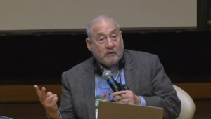 Nobel de economia Joseph Stiglitz