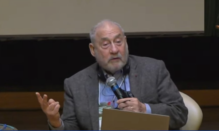 Nobel de economia Joseph Stiglitz