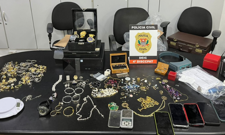 Polícia Civil prende maior receptador de joias de São Paulo