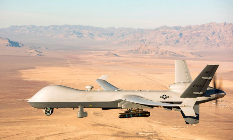 drone dos EUA derrubado pro Rússia