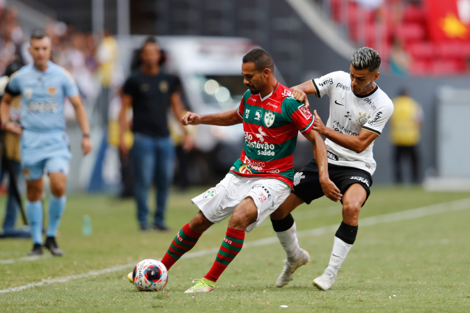 Portuguesa e Corinthians empataram em 0 a 0 no Mané Garrincha