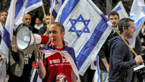 manifestações em israel