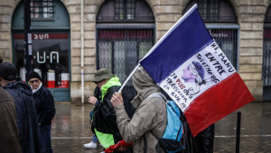 manifestações na França
