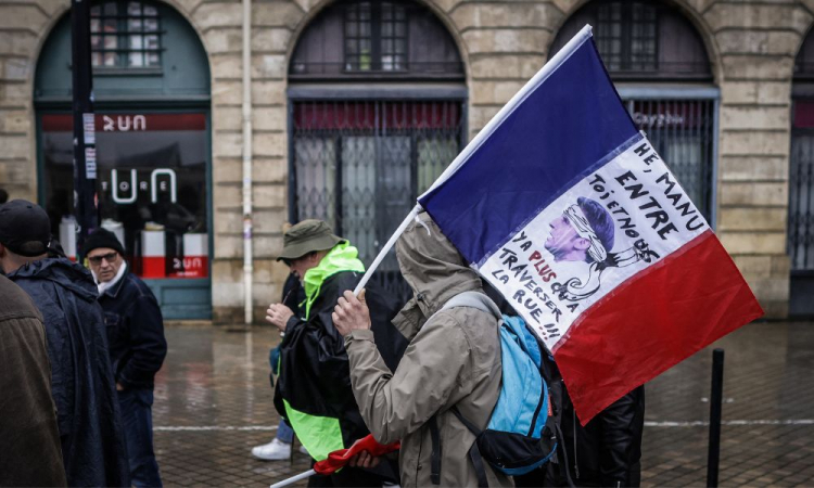 manifestações na França