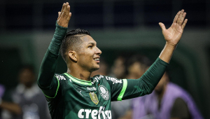 Rony marcou na partida entre Palmeiras e São Bernardo