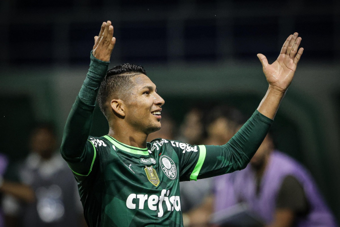 Rony marcou na partida entre Palmeiras e São Bernardo