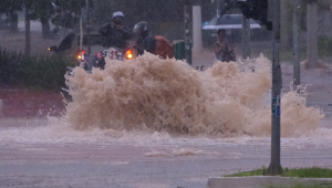 Enchente em São Paulo